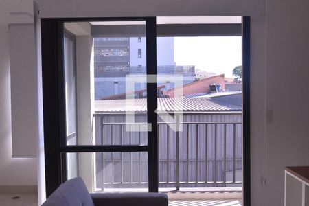 Varanda da Sala de apartamento para alugar com 1 quarto, 42m² em Campestre, Santo André
