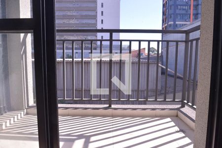 Varanda da Sala de apartamento para alugar com 1 quarto, 42m² em Campestre, Santo André
