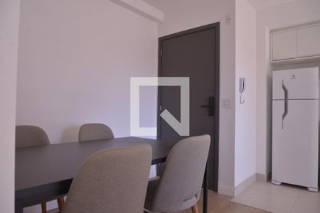 Sala de apartamento para alugar com 1 quarto, 42m² em Campestre, Santo André