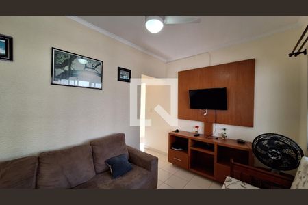 Sala de apartamento para alugar com 2 quartos, 120m² em Guilhermina, Praia Grande