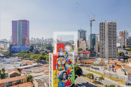 Vista da Varanda de apartamento para alugar com 1 quarto, 58m² em Pinheiros, São Paulo