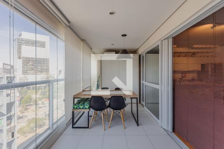 Varanda de apartamento para alugar com 1 quarto, 58m² em Pinheiros, São Paulo