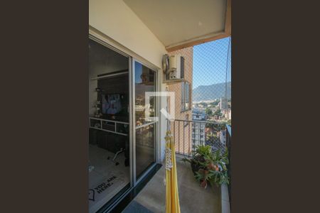 Varanda da Sala de apartamento à venda com 3 quartos, 79m² em Tijuca, Rio de Janeiro