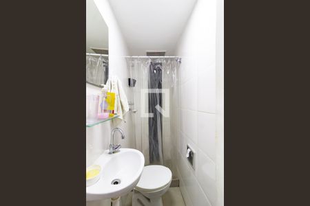 Banheiro da suíte 1 de apartamento à venda com 3 quartos, 100m² em Jardim Botânico, Rio de Janeiro