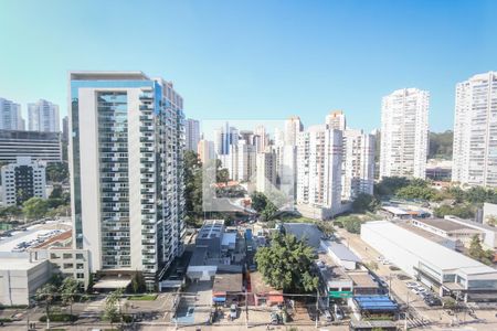 Vista da Sala de apartamento para alugar com 1 quarto, 40m² em Vila Andrade, São Paulo