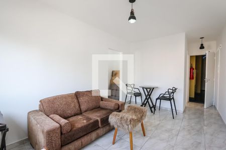 Sala de apartamento para alugar com 1 quarto, 40m² em Vila Andrade, São Paulo