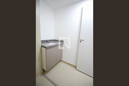 Banheiro da Suíte de apartamento à venda com 1 quarto, 27m² em Pinheiros, São Paulo