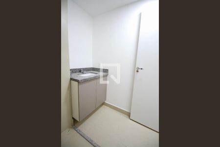 Banheiro da Suíte de apartamento para alugar com 1 quarto, 27m² em Pinheiros, São Paulo