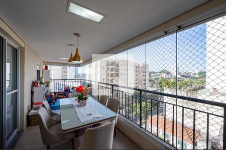 Varanda de apartamento à venda com 3 quartos, 102m² em Vila Guarani (zona Sul), São Paulo