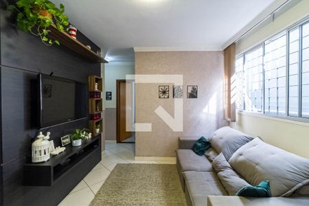 Sala de apartamento à venda com 3 quartos, 90m² em São Salvador, Belo Horizonte
