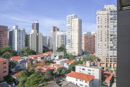 Vista da Sacada de kitnet/studio para alugar com 1 quarto, 25m² em Perdizes, São Paulo