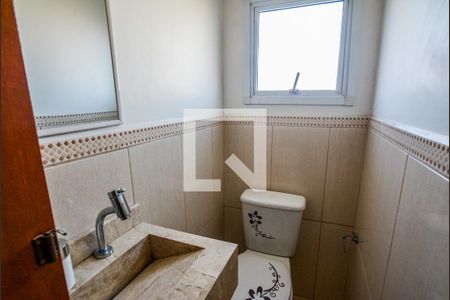 Lavabo de casa de condomínio à venda com 2 quartos, 90m² em Vila Tibiriçá, Santo André