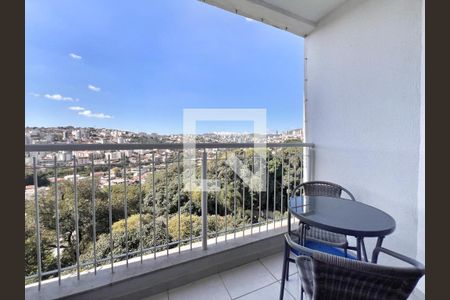Sacada de apartamento à venda com 3 quartos, 70m² em Cinquentenario, Belo Horizonte