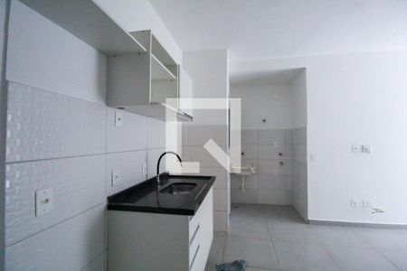 Sala/Cozinha de apartamento para alugar com 1 quarto, 32m² em Alto da Mooca, São Paulo