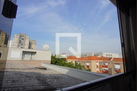 Sala Cobertura - Vista de apartamento à venda com 1 quarto, 65m² em Vila Ipiranga, Porto Alegre