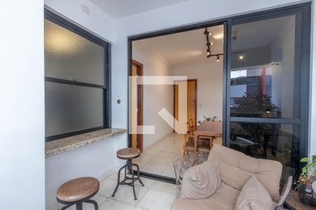 Varanda de apartamento para alugar com 3 quartos, 90m² em Vila da Serra, Nova Lima