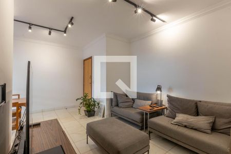 Sala de apartamento para alugar com 3 quartos, 90m² em Vila da Serra, Nova Lima