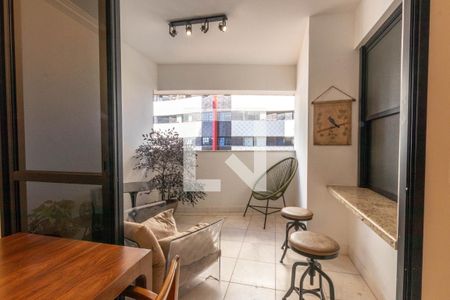 Varanda de apartamento para alugar com 3 quartos, 90m² em Vila da Serra, Nova Lima