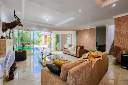Sala de casa de condomínio para alugar com 4 quartos, 327m² em Jardim Altos de Santana Ii, Jacareí