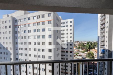 Varanda da Sala de apartamento para alugar com 2 quartos, 42m² em Parque Maria Helena, São Paulo