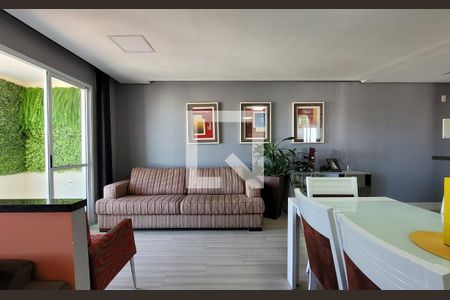 Sala de apartamento à venda com 2 quartos, 65m² em Vila Helena, Santo André