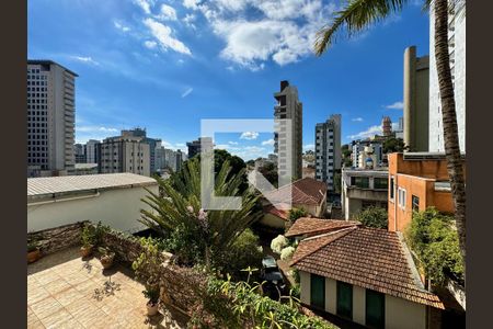 Varanda Sala de apartamento à venda com 4 quartos, 229m² em Serra, Belo Horizonte