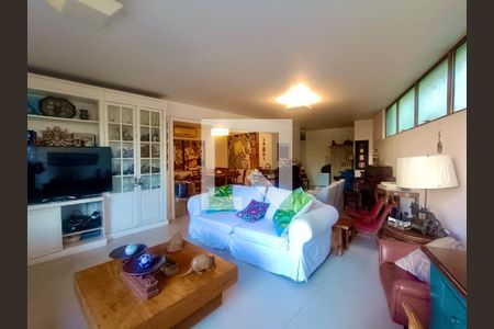 Sala de apartamento para alugar com 4 quartos, 185m² em Leblon, Rio de Janeiro