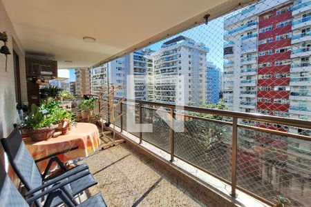 Varanda da Sala de apartamento para alugar com 4 quartos, 140m² em Icaraí, Niterói