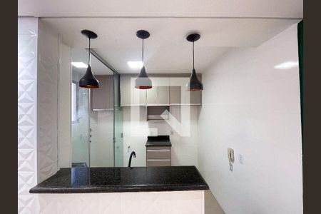 Cozinha de apartamento à venda com 2 quartos, 45m² em Santa Maria, Contagem
