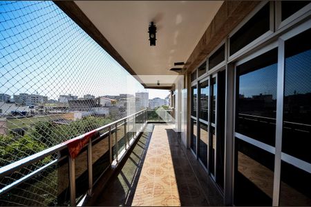 Varanda da Sala de apartamento para alugar com 4 quartos, 204m² em Tijuca, Rio de Janeiro