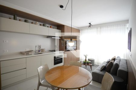 Sala/Cozinha/Serviço de apartamento para alugar com 1 quarto, 40m² em Vila Mariana, São Paulo