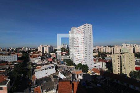Vista janela da sala de apartamento para alugar com 1 quarto, 28m² em Jardim Cidalia, São Paulo