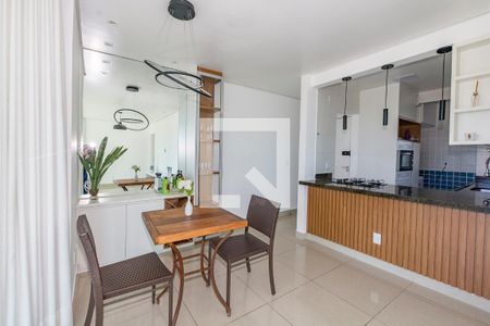 Sala de apartamento à venda com 3 quartos, 106m² em Buritis, Belo Horizonte