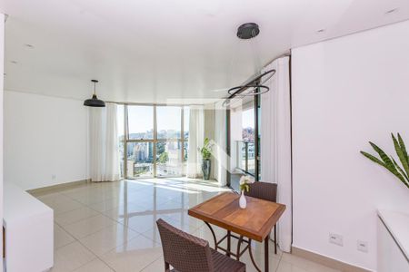 Sala de apartamento à venda com 3 quartos, 106m² em Buritis, Belo Horizonte