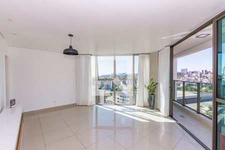 Sala de apartamento à venda com 3 quartos, 106m² em Buritis, Belo Horizonte