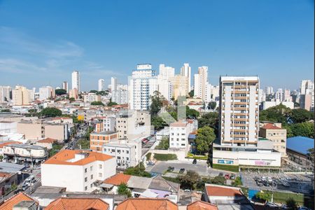 Vista da sala de apartamento para alugar com 1 quarto, 28m² em Cambuci, São Paulo