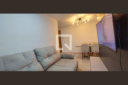 Sala de apartamento à venda com 2 quartos, 55m² em Vila Assunção, Santo André
