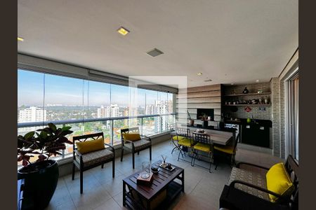 Varanda de apartamento à venda com 3 quartos, 161m² em Vila Congonhas, São Paulo