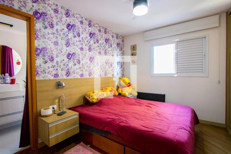 Quarto 1 - Suíte de apartamento à venda com 3 quartos, 97m² em Vila Assunção, Santo André