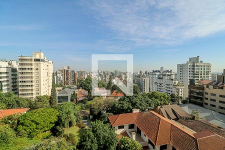 Vista da Varanda de apartamento à venda com 3 quartos, 120m² em Petrópolis, Porto Alegre