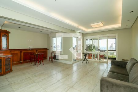 Sala de apartamento à venda com 3 quartos, 120m² em Petrópolis, Porto Alegre