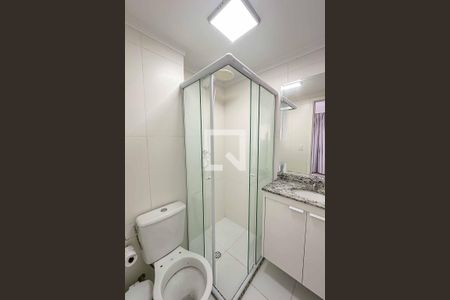 Banheiro da Suíte de apartamento para alugar com 1 quarto, 30m² em Jardim São Paulo, São Paulo