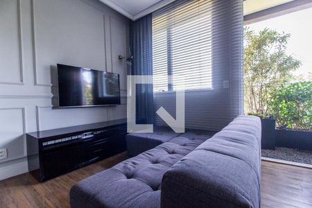 Sala de TV de apartamento para alugar com 2 quartos, 58m² em Tamboré, Santana de Parnaíba