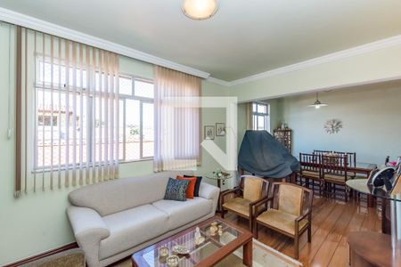 Sala de apartamento à venda com 4 quartos, 216m² em Calafate, Belo Horizonte