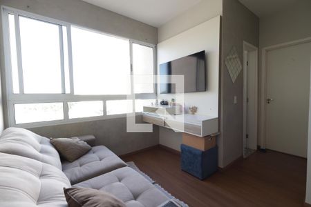 Sala de apartamento para alugar com 2 quartos, 48m² em Adelino Simioni, Ribeirão Preto