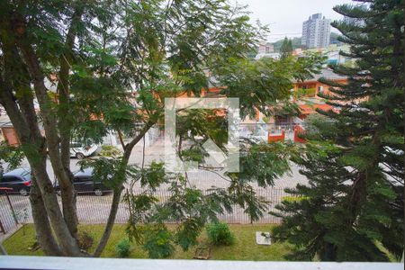 Sala - Vista de apartamento à venda com 2 quartos, 56m² em Morro Santana, Porto Alegre