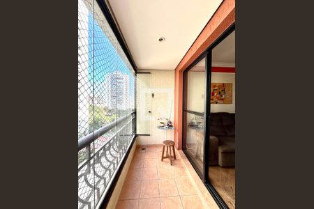 Varanda da Sala de apartamento à venda com 3 quartos, 91m² em Vila Mascote, São Paulo