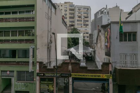 Vista da Sala de kitnet/studio para alugar com 1 quarto, 20m² em Centro Histórico, Porto Alegre