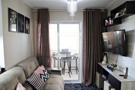 Sala  de apartamento à venda com 2 quartos, 54m² em Jardim Imperador, Guarulhos