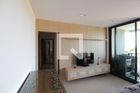 Sala de apartamento para alugar com 3 quartos, 135m² em Jardim Karaíba, Uberlândia